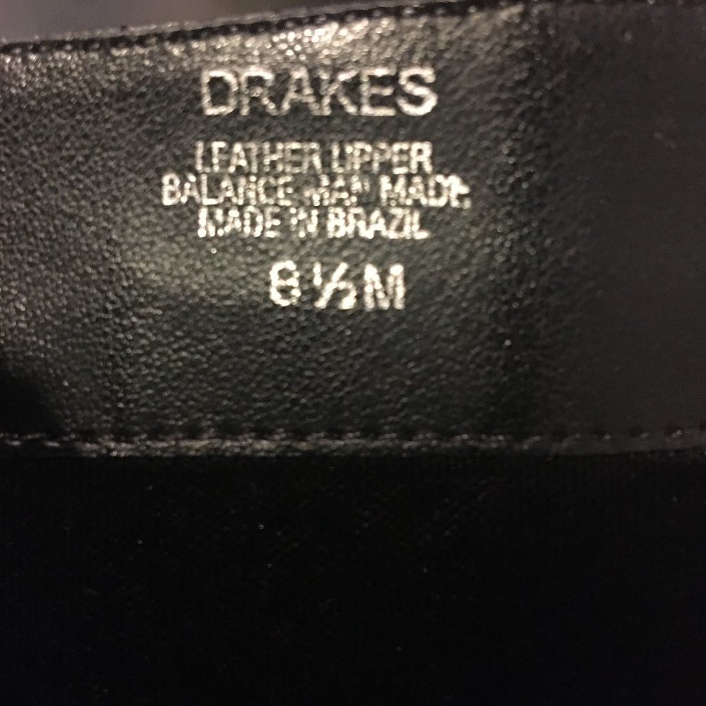 Steve Madden Steven Drakes Black Platform Boot 8.5 - Picture 9 of 9